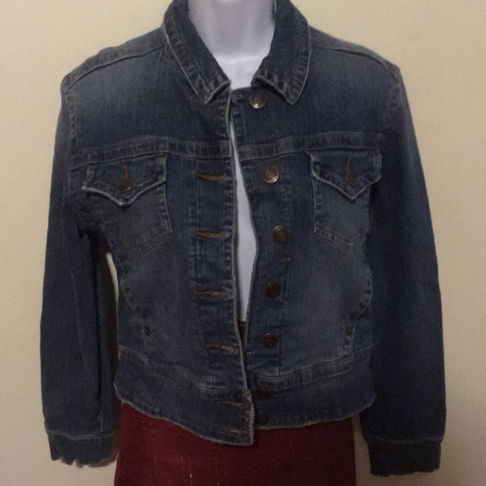 Maurices Stretch Denim Jacket Small